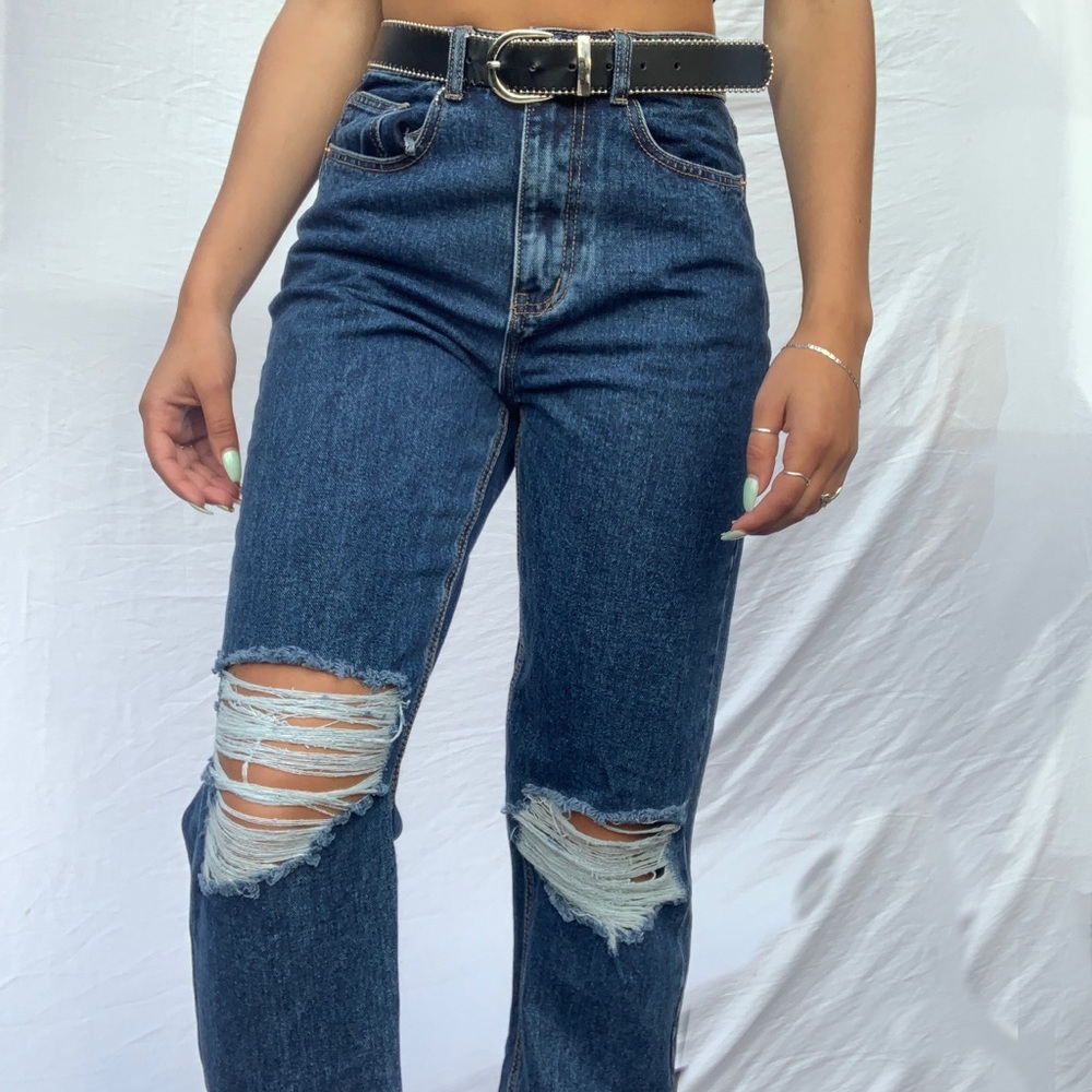 PLT Denim Boyfriend Jeans